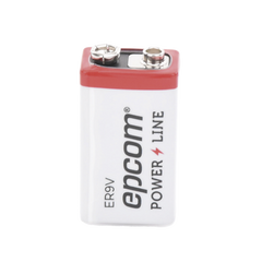 Pila 9V @ 1200 mAh / Alta Capacidad ( No recargable )