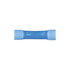 Conector de Empalme a Tope, Para Cables de 16 a 14 AWG, De Vinilo Aislado, Color Azul, Paquete de 50 Piezas