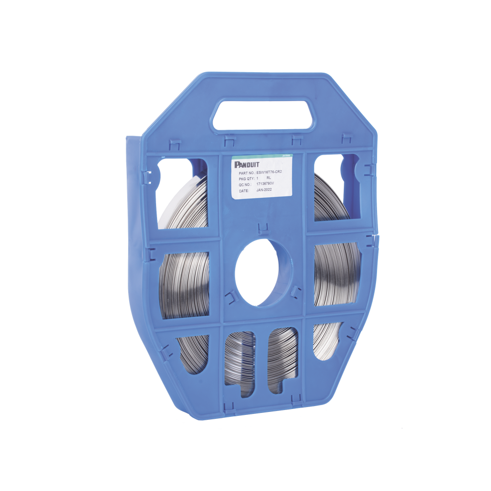 Fleje PanSteel™ de Acero Inoxidable 201, 16 mm de Ancho (5/8), 0.75 mm de Espesor, Rollo de 30.5 metros