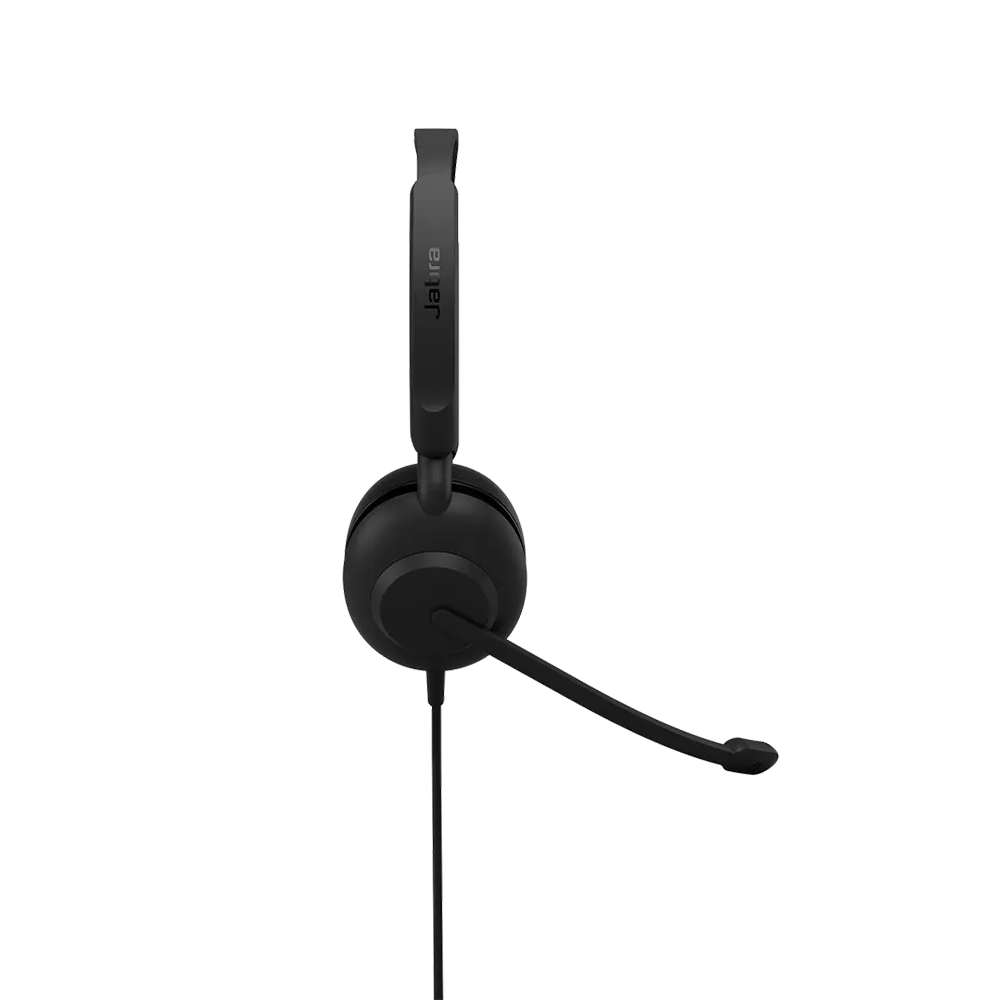 Jabra Evolve 10 Stereo con Conexión USB A, Cancelación Activa/Pasiva de Ruido con Indicador de Ocupado (2699-820-109)