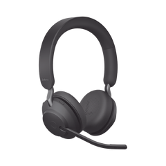 Jabra Evolve2 65, Auricular stereo versión UC con aislamiento de ruido activa, dongle USB-A indicador de ocupado (Busylight) (26599-989-999)
