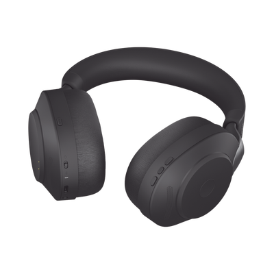 Jabra Evolve2 85, Auricular stereo versión UC con cancelación de ruido activa, dongle USB-A indicador de ocupado (Busylight)(28599-989-999)