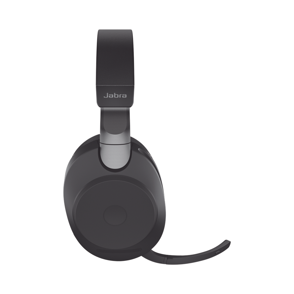 Jabra Evolve2 85, Auricular stereo versión UC con cancelación de ruido activa, dongle USB-A indicador de ocupado (Busylight)(28599-989-999)