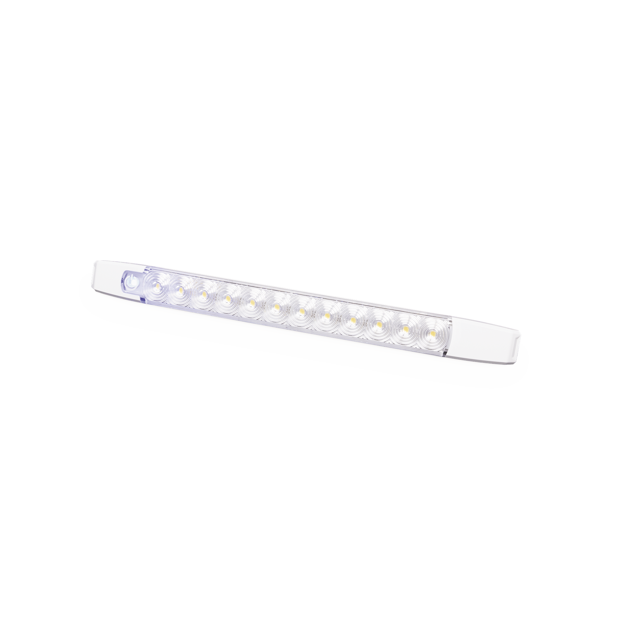 Luz Auxiliar LED Rectangular, 12 LED, 12-24 Vdc,  360 lúmenes