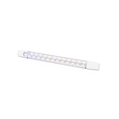 Luz Auxiliar LED Rectangular, 12 LED, 12-24 Vdc,  360 lúmenes