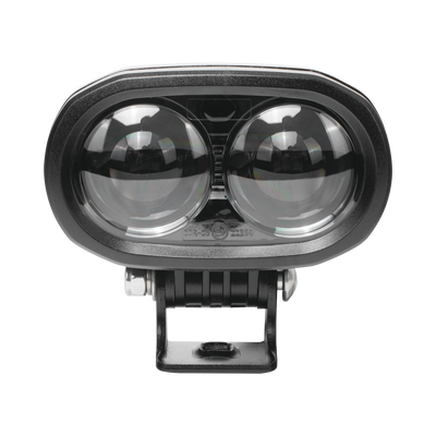 Luz LED de advertencia peatonal de punto azul para montacargas y vehiculos