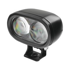 Luz LED de advertencia peatonal de punto azul para montacargas y vehiculos