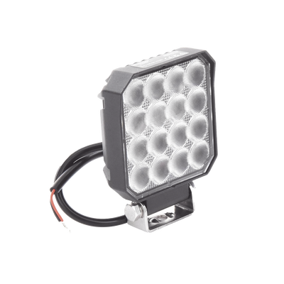 Luz de Trabajo Ultra brillante, 16 LED, 1655 Lúmenes, 12-24 Vcd