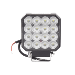Luz de Trabajo Ultra brillante, 16 LED, 1655 Lúmenes, 12-24 Vcd