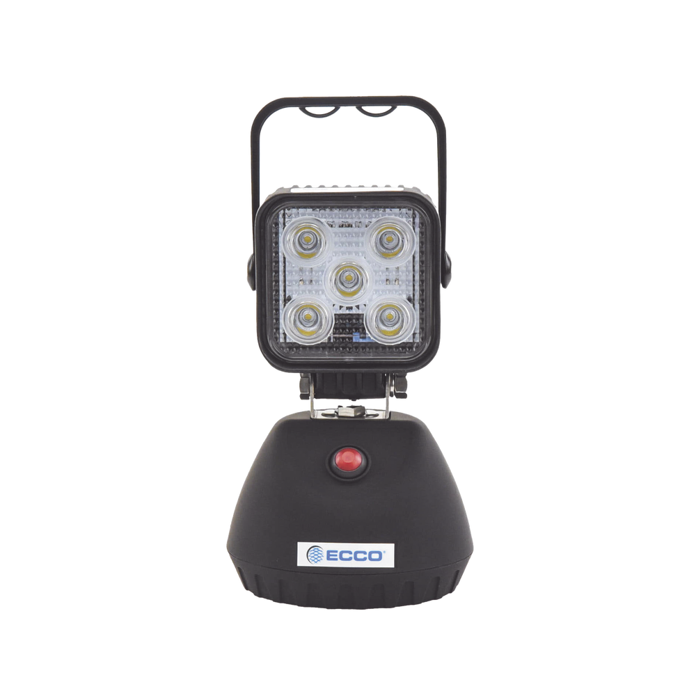 Lámpara de trabajo de mano, con batería recargable y montaje magnético, IP67