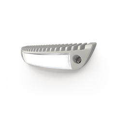 Luz de cortesía con bisel color blanco ideal para ambulancias y vehículos de rescate