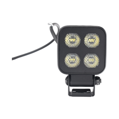 Luz de Trabajo Ultra brillante Cuadrada, 4 LED, 2650 Lúmenes, 12-24 Vcd