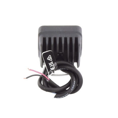 Luz de trabajo de 4 LED de 10 Watt, 12-24 Vcd, 800 lúmenes