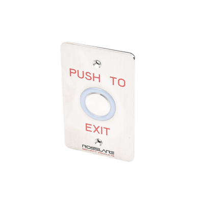 Botón de salida Piezo-eléctrico/ con temporizador / color de LED configurable/ IP65.