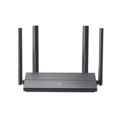 Router WiFi 6 AX 1500 Mbps / MU-MIMO 2X2 y OFDMA / 1 Puerto WAN Gigabit / 3 Puertos LAN Gigabit / Soporta IPV6 y TR-069 / 4 Antenas Beamforming / Seguridad WiFi WPA3