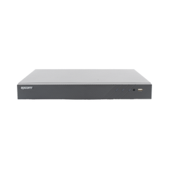 DVR 32 Canales TurboHD + 8 Canales IP / 5 Megapixel Lite - 3K Lite / Acusense (Evita Falsas Alarmas) / Audio Bidireccional / 2 Bahías de Disco Duro / H.265+ / Salida de Video en Full HD