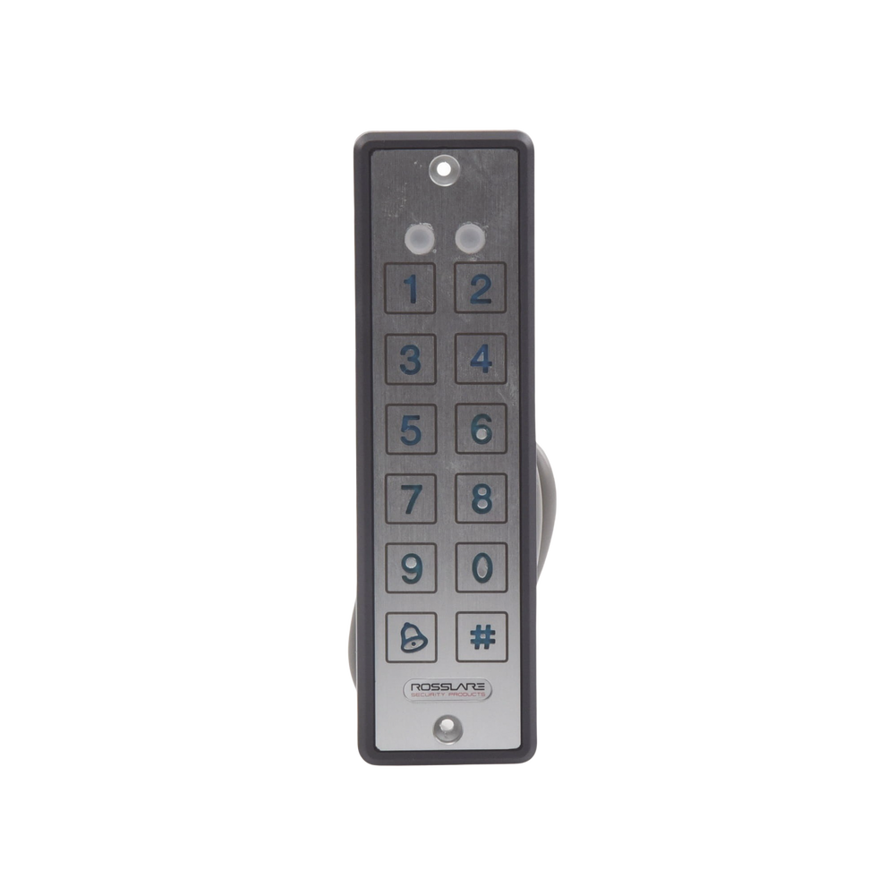 Lector ultra delgado de proximidad con teclado, capacidad de lectura de tarjetas  de proximidad de 125 Khz (tipo EM y HID)