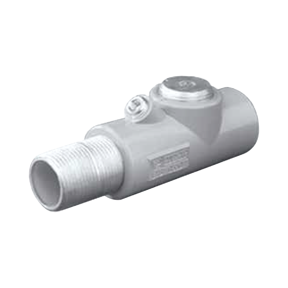 Sello Macho - Hembra de 3/4" (19 mm) de Aluminio / Para Áreas Peligrosas/ Tipo EYS / Libre de Cobre.