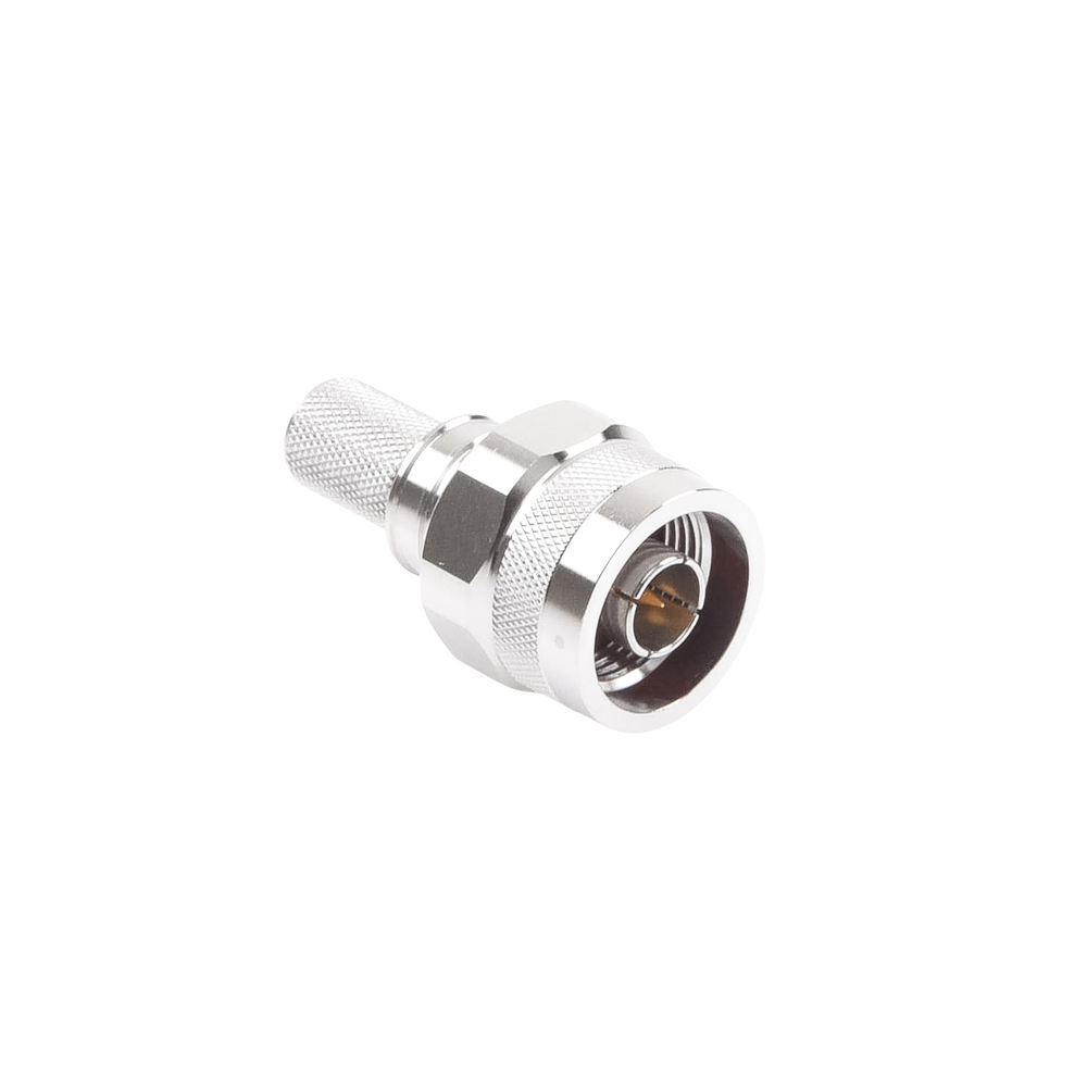 Conector N Macho Plegable Hex. con Pin Cautivo para cables Tipo RG8