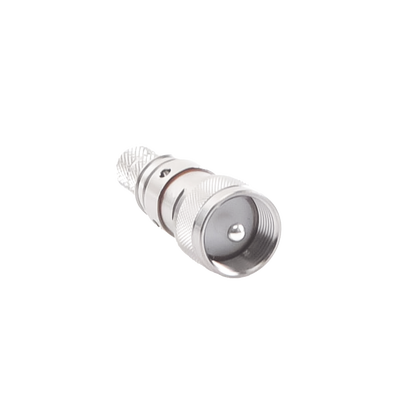 Conector UHF Macho Plegable con Pin Cautivo para cables RG8