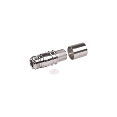 Conector N Hembra Plegable con Pin Cautivo para cable LMR600, LP600