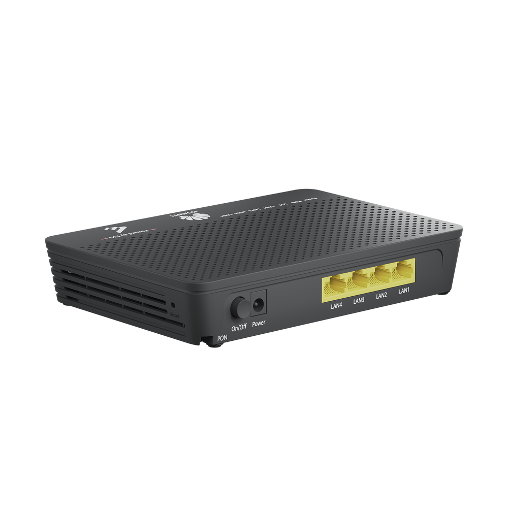 HUAWEI MiniFTTO - ONU / 4 puertos 10/100/1000Mbps + 1  PON (SC/UPC)/ Downstream 2.488 Gbps / Upstream 1.244 Gbps / modo puente / Administración Nube