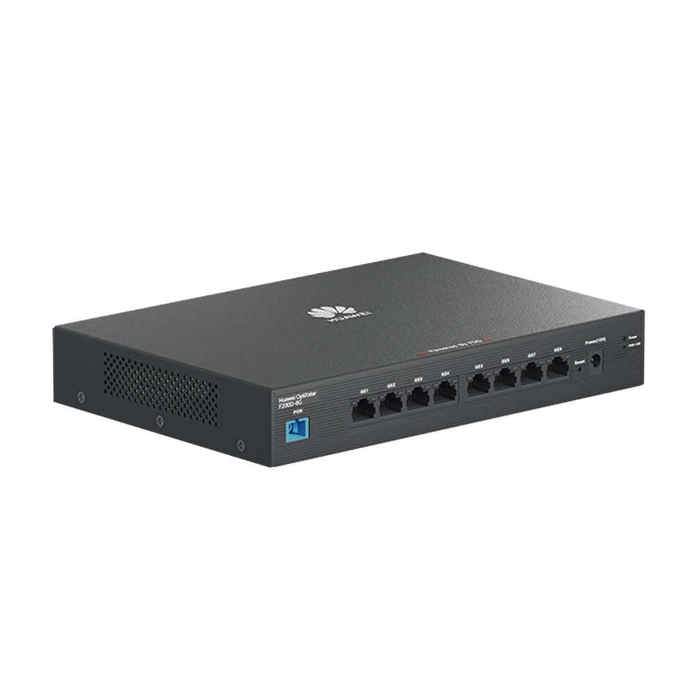 HUAWEI MiniFTTO - ONU Gigabit / 8 puertos 10/100/1000Mbps + 1  PON (SC/UPC)/ Downstream 2.488 Gbps / Upstream 1.244 Gbps / modo puente / Administración Nube