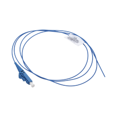 Pigtail de Fibra Óptica LC Simplex, Monomodo OS2 9/125, 900um, Color Azul, 3 Metros (9.84 Pies)