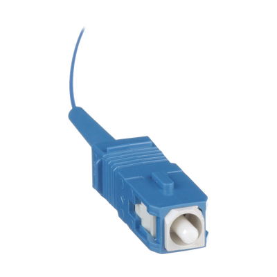 Pigtail de Fibra Óptica SC Simplex, Monomodo OS2 9/125, 900um, Color Azul, 1 Metro