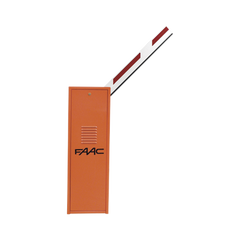 Kit de Barrera FAAC 620 RPD con Pluma Rectangular sin Iluminación / Equipo Hidráulico de Uso Intensivo / Hasta 2 Millones de Ciclos Antes de Presentar una Falla Severa