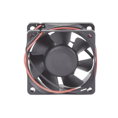 Ventilador Anticondensante Axial Cuadrado, 60x60x25 mm, 12 Vcc, 4390 RPM, 1.8 W, 0.15 A, Flujo de Aire de 25.0 CFM, Unión Sellada.