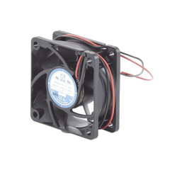 Ventilador Anticondensante Axial Cuadrado, 60x60x25 mm, 12 Vcc, 4390 RPM, 1.8 W, 0.15 A, Flujo de Aire de 25.0 CFM, Unión Sellada.