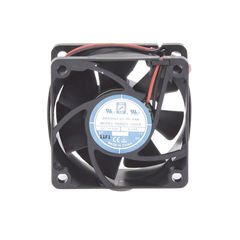 Ventilador Anticondensante Axial Cuadrado, 60x60x25 mm, 12 Vcc, 4390 RPM, 1.8 W, 0.15 A, Flujo de Aire de 25.0 CFM, Unión Sellada.