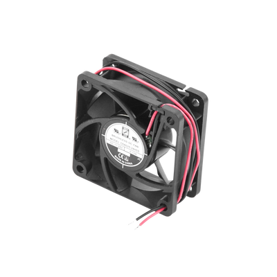 Ventilador Anticondensante Axial Cuadrado, 60x60x25 mm, 24 Vcc, 4500 RPM, 2.9 W, 0.12 A, Flujo de Aire de 25.0 CFM, Unión Sellada.