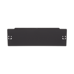 Placa Ciega FAP, Para Reservar Espacio de Uso Futuro en Paneles de Fibra Óptica, Color Negro