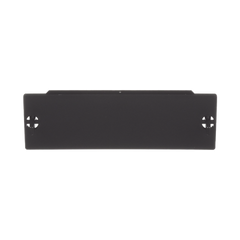 Placa Ciega FAP, Para Reservar Espacio de Uso Futuro en Paneles de Fibra Óptica, Color Negro