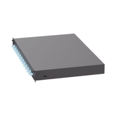 Distribuidor de Fibra Óptica, Con 12 Conectores LC Duplex (24 Fibras), Para Fibra Multimodo OM3/OM4, 1 UR