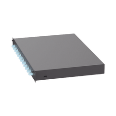 Distribuidor de Fibra Óptica, Con 12 Conectores LC Duplex (24 Fibras), Para Fibra Multimodo OM3/OM4, 1 UR
