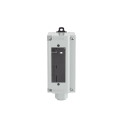 Panel de Parcheo Modular para Fibra Óptica, de Instalación en Riel DIN Estándar de 35mm, Acepta Una Placa Acopladora FAP, Color Gris