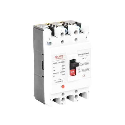 Protección Térmica/ Interruptor 3P, 100A,  Corriente Alterna  690 V CA Trifásica.