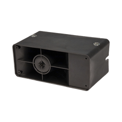 Alarma de reversa vehicular con montaje universal, 12-24 Vcc, 117 dBA