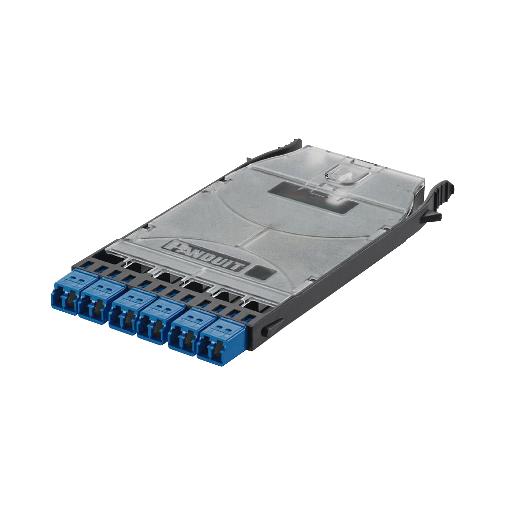 Cassette HD Flex? Con 6 Puertos LC Duplex (12 Fibras), Para Fibra Monomodo OS2, Color Azul