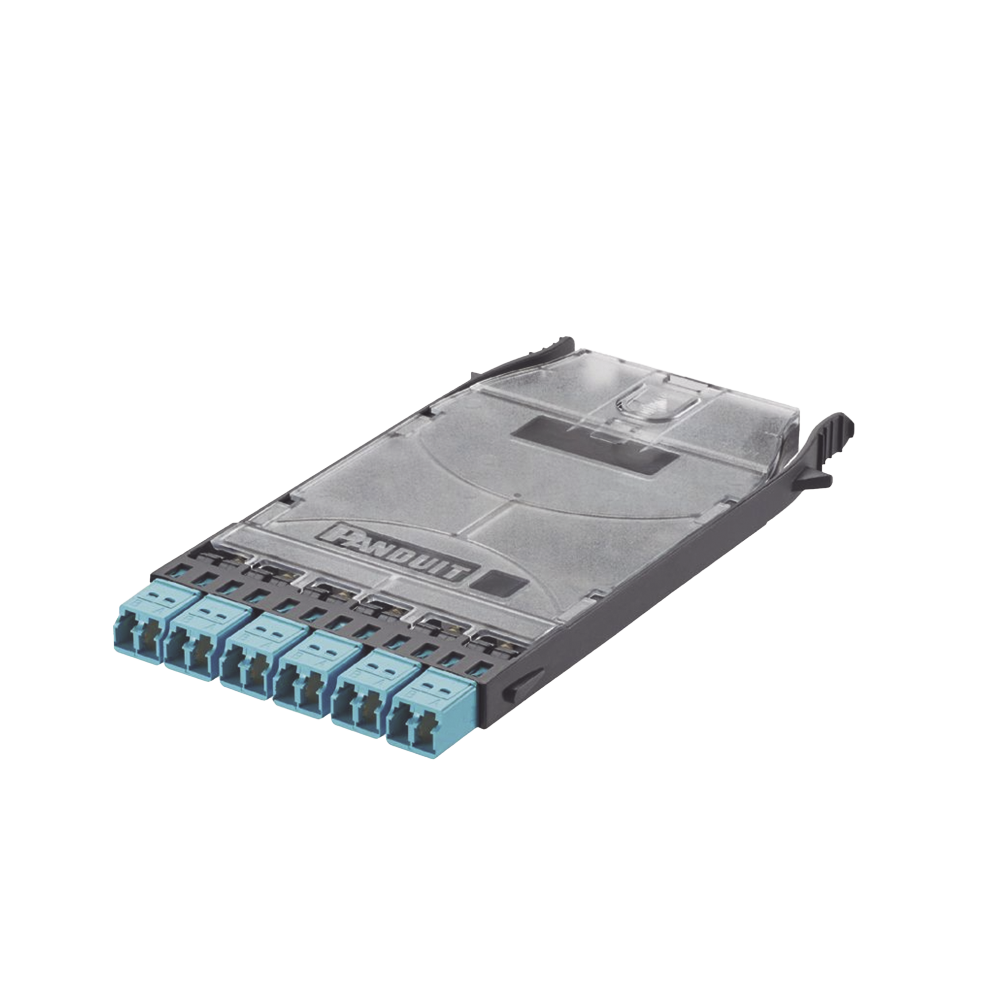 Cassette HD Flex? Con 6 Puertos LC Duplex (12 Fibras), Para Fibra Multimodo OM3, Color Azul