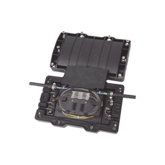 Caja de Distribución de Fibra Óptica Horizontal, hasta 48 Empalmes, Exterior IP68