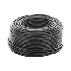 Bobina de 100 metros / Cable Fotovoltaico / Negro / Recubrimiento XLPE / 4mm² / 12 AWG / Hasta 1,800 Vcc