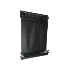 Tapa Ciega Tipo Cortina, Para Rack de 19 in, Ajustable de 4 a 51 UR, Color Negro
