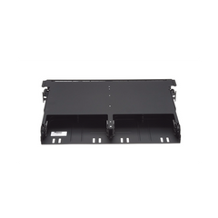 Panel de Distribución de Fibra Óptica con Bandeja Deslizable, Acepta 12 Cassettes HD Flex™ en 6 Espacios, Hasta 144 Fibras, 1 UR
