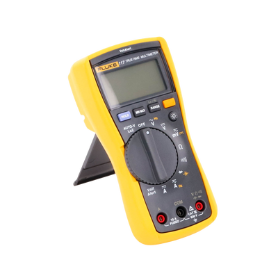Multímetro Digital para Electricista, con Detector de Voltaje sin Contacto, Uso con Voltaje Máximo de 600 V, Pantalla LED Retroiluminada