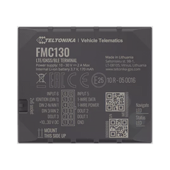 Profesional Rastreador Vehicular (GPS) 4G LTE CAT 1 y 2G / Identificación de Conductores / Bloqueo Remoto / Detección de Jammer / Sensores Bluetooth / Múltiples I/O