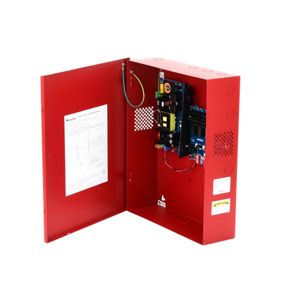 Fuente De Alimentación Remota Extensora De NACs, 12/24Vcd, 10A, 4 Circuitos (0500-02320), Listada UL, Aprobada FM